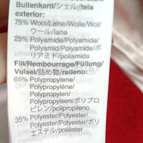 J.Crew Classic Lady Day Coat in Italian Double-cloth Wool with Thinsulate Red 0 - Picture 15 of 15